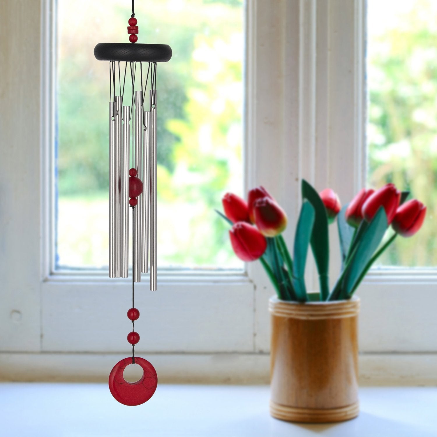 Hanging Fiddlehead Chimes Package