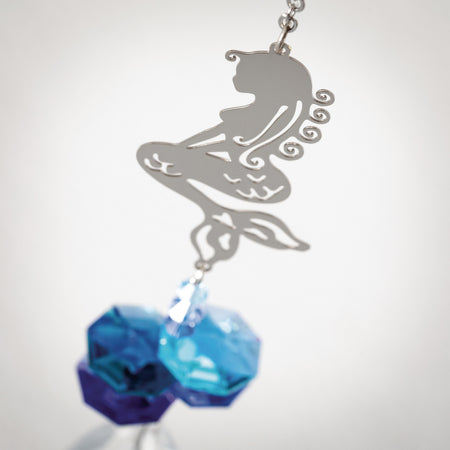 Crystal Fantasy Suncatcher - Mermaid proportion image