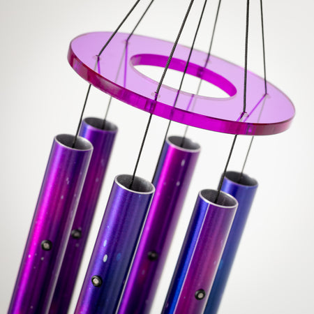 Acrylic Galaxy Chime - Purple