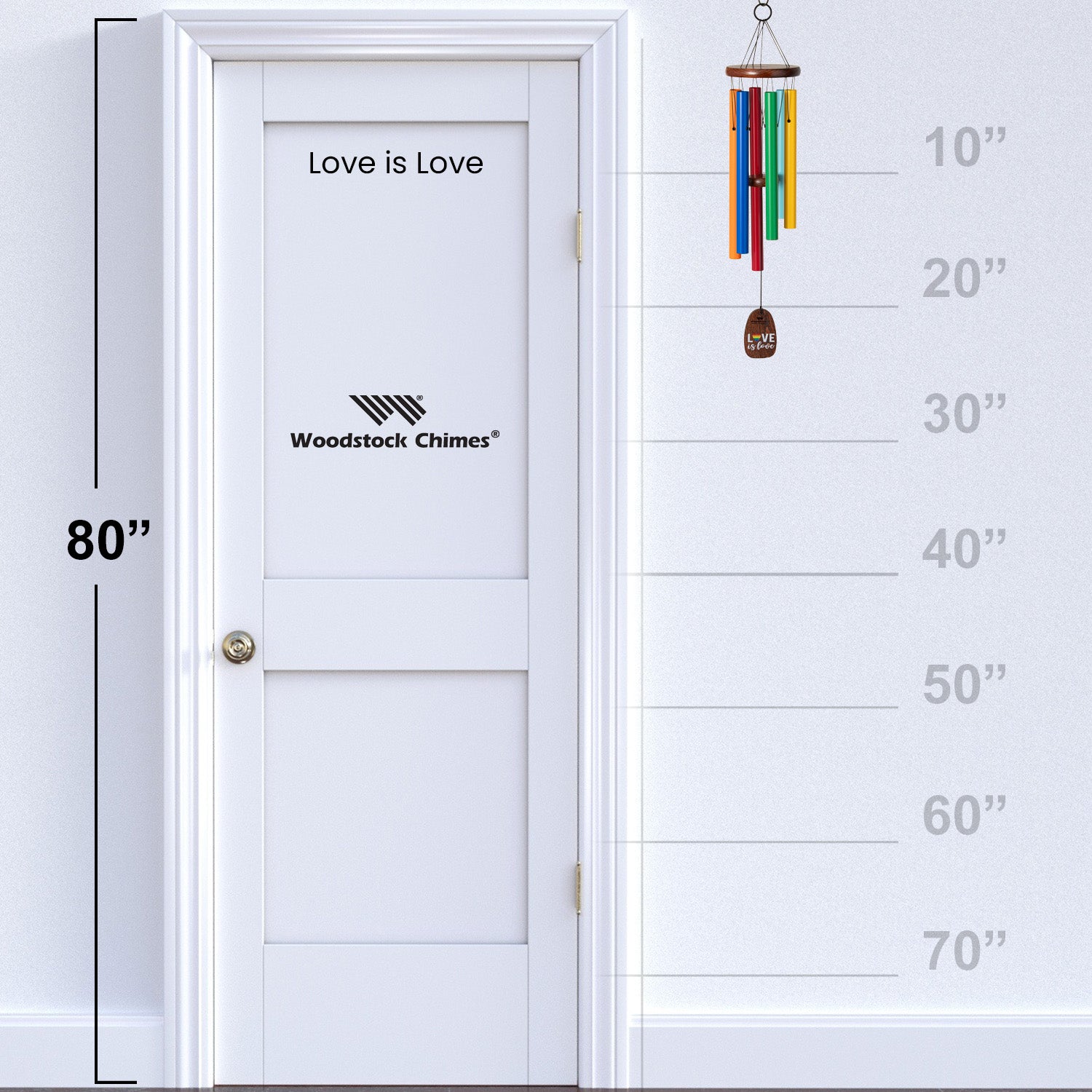 Woodstock Love Is Love Chime