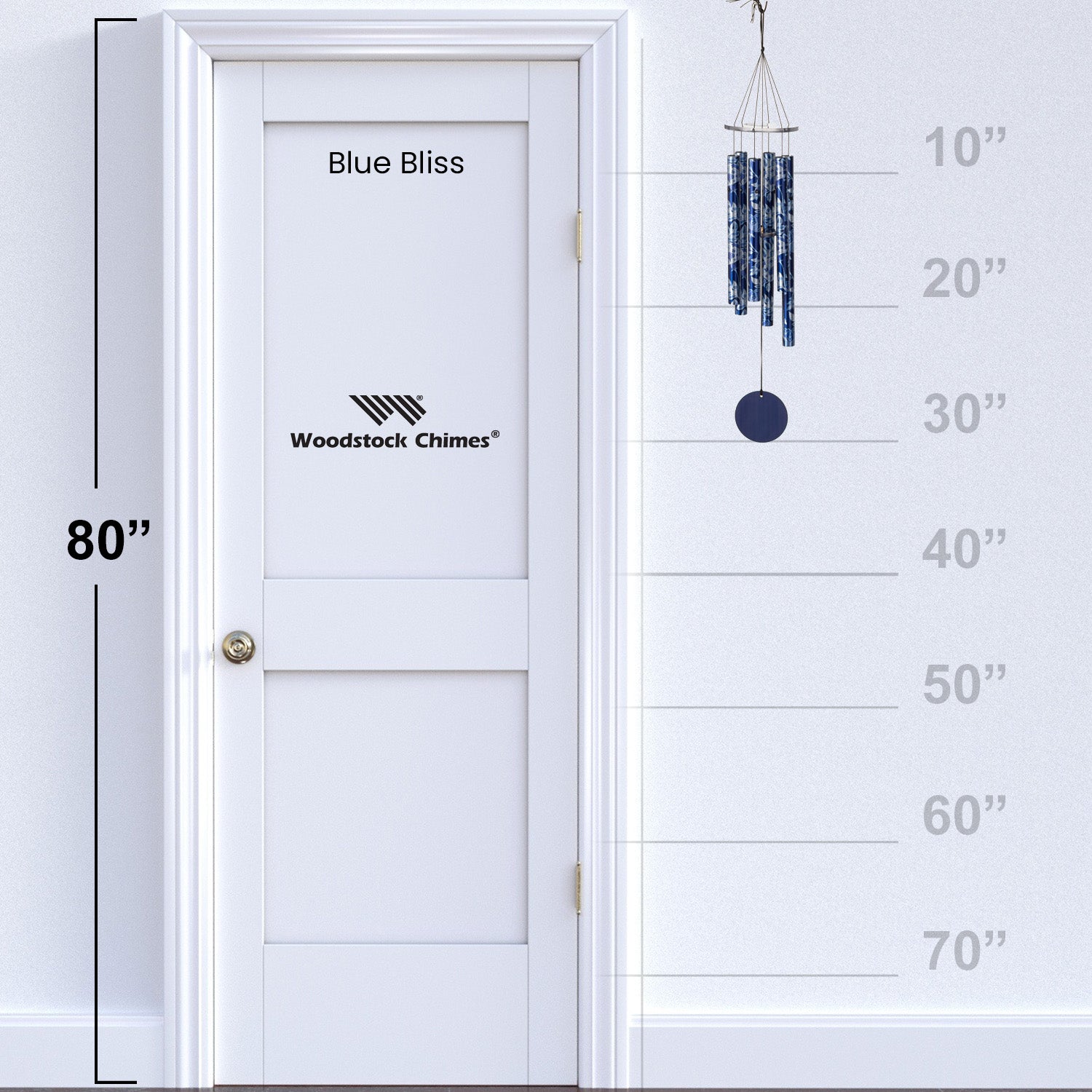 Woodstock Décor Chime™ - Blue Bliss