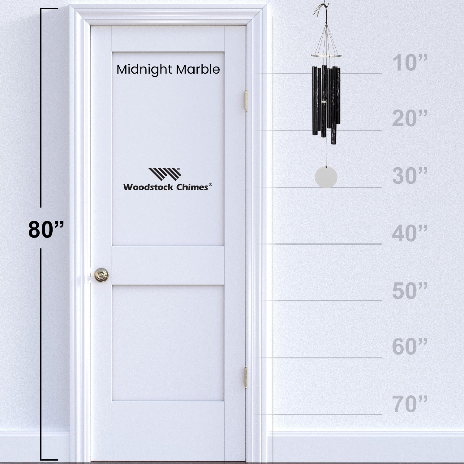 Woodstock Décor Chime™ - Midnight Marble