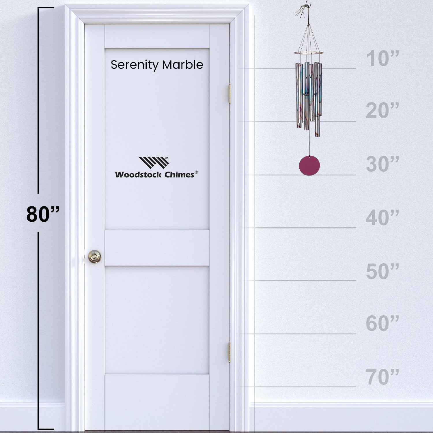 Woodstock Décor Chime™ - Serenity Marble