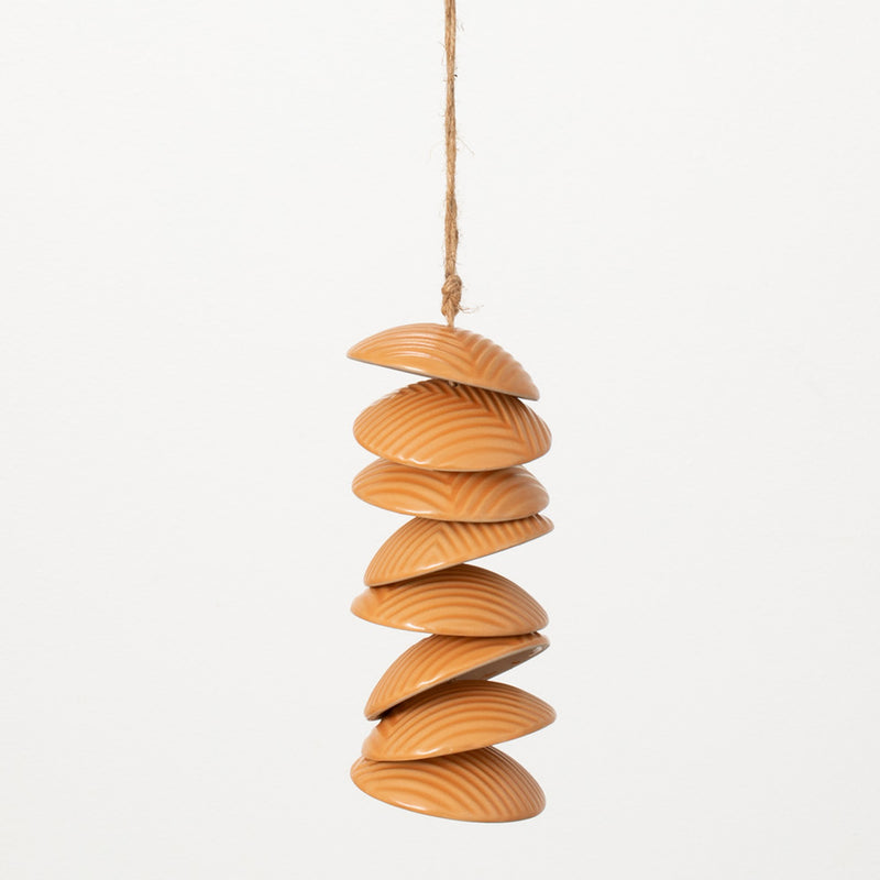 Ceramic Disc Chime - Apricot