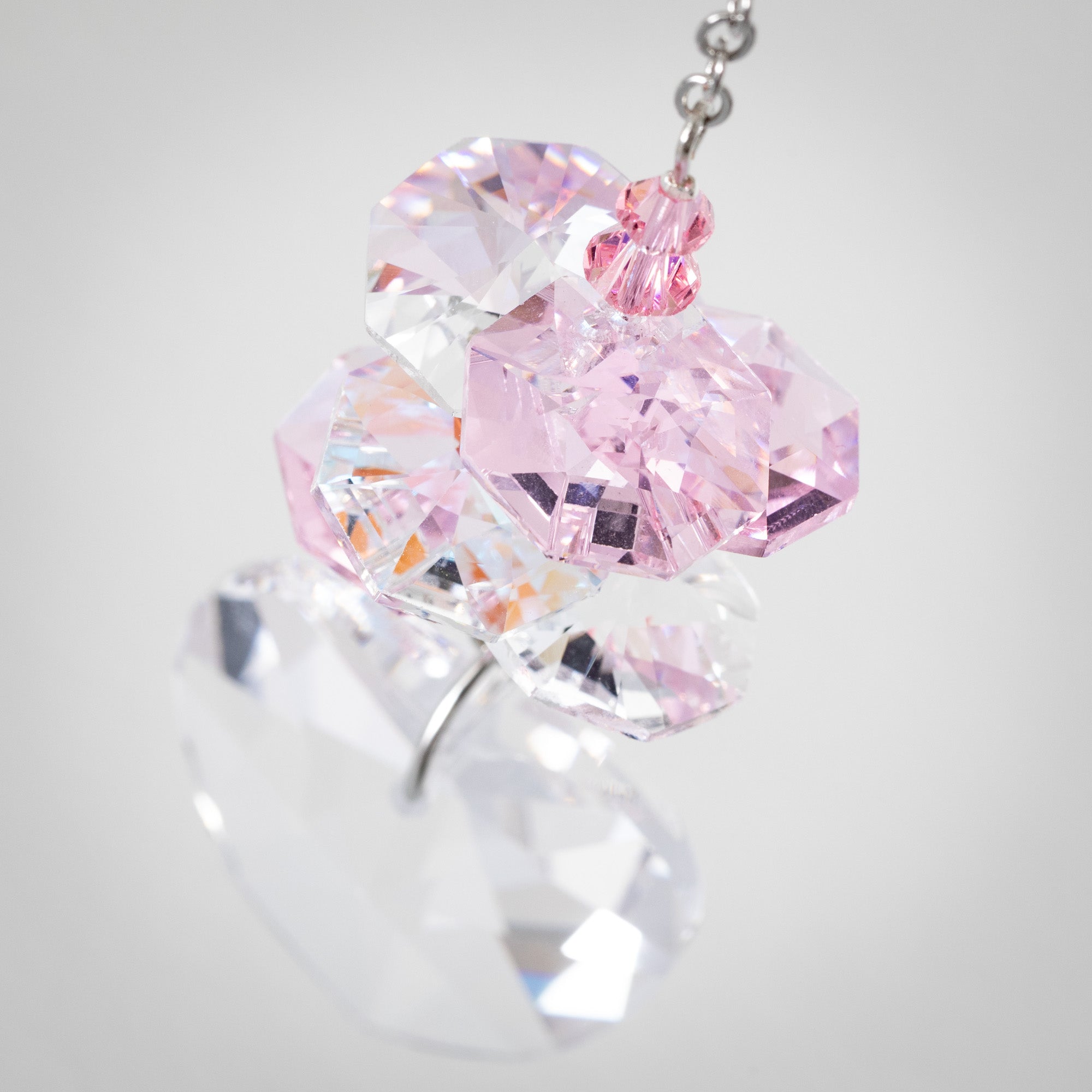 Crystal Heart Cascade™ - Rose