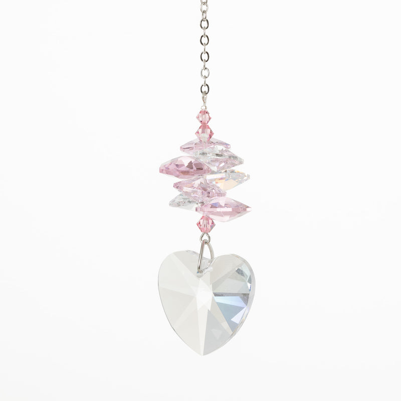 Crystal Heart Cascade™ - Rose