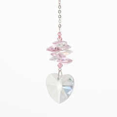 Crystal Heart Cascade™ - Rose