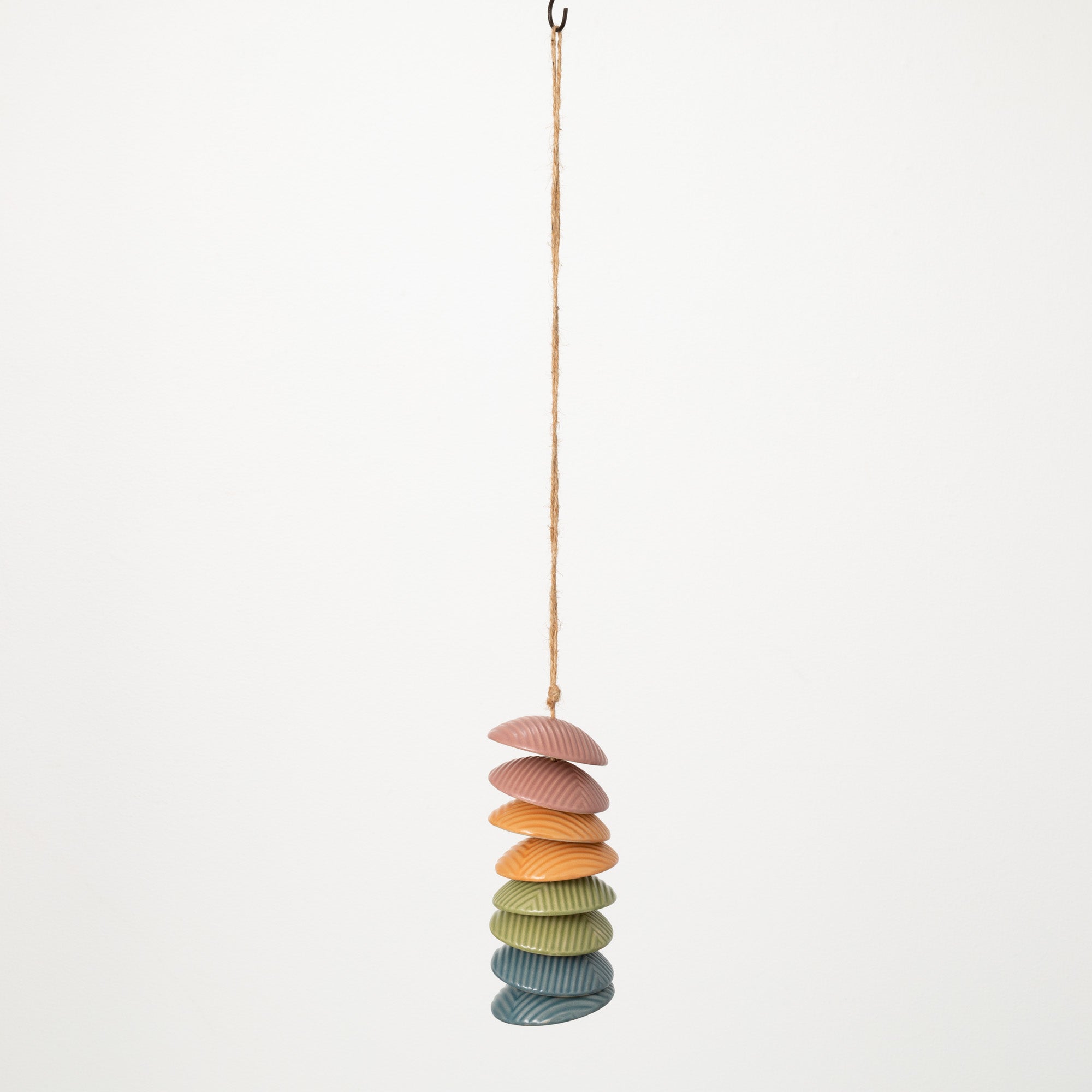 Ceramic Disc Chime - Multi-Colored