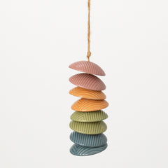 Ceramic Disc Chime - Multi-Colored