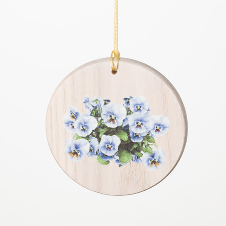 Flower Chime - Purple Pansy