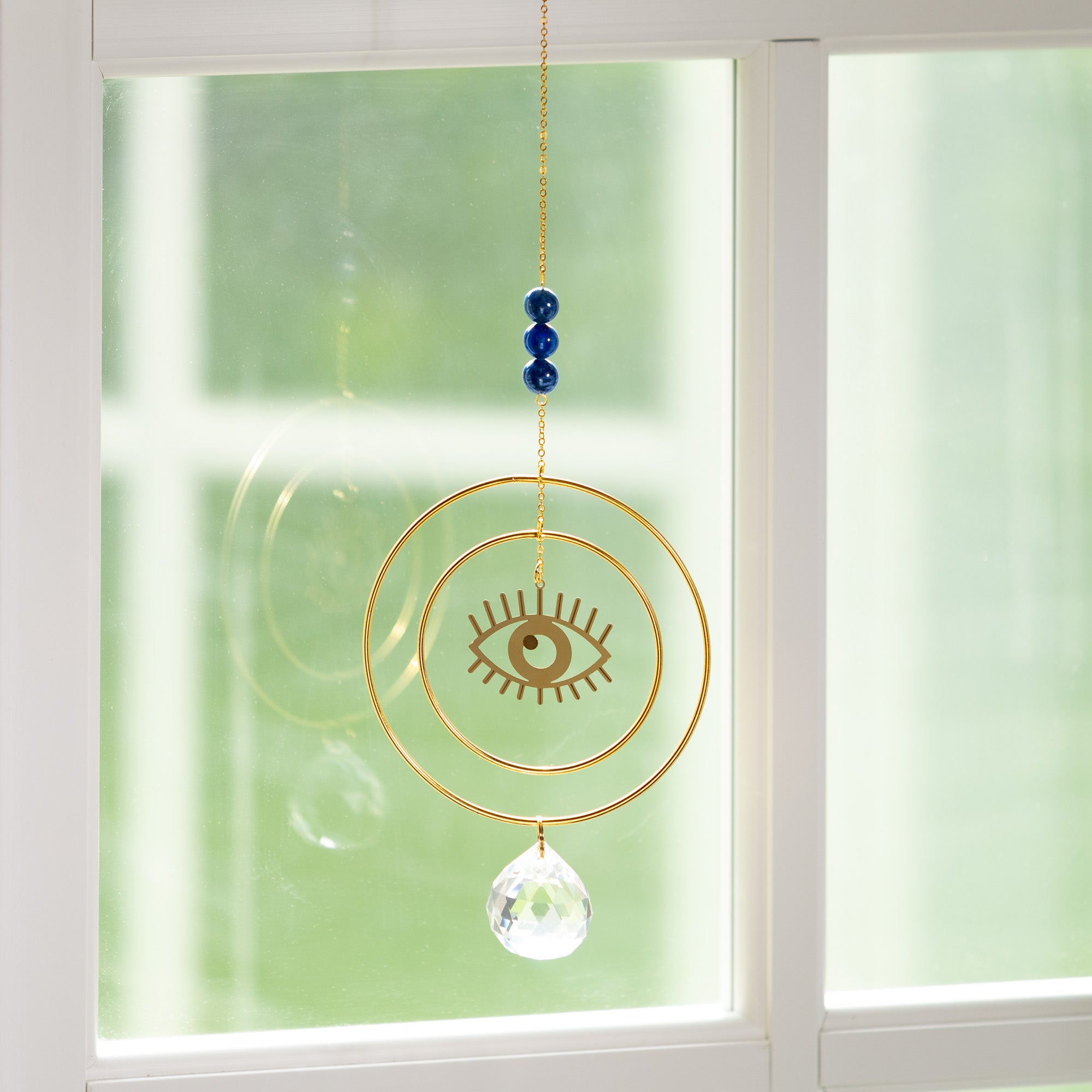 Suncatcher - Evil Eye, Blue Stone