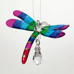 Fantasy Glass Suncatcher - Dragonfly, Summer Rainbow main image
