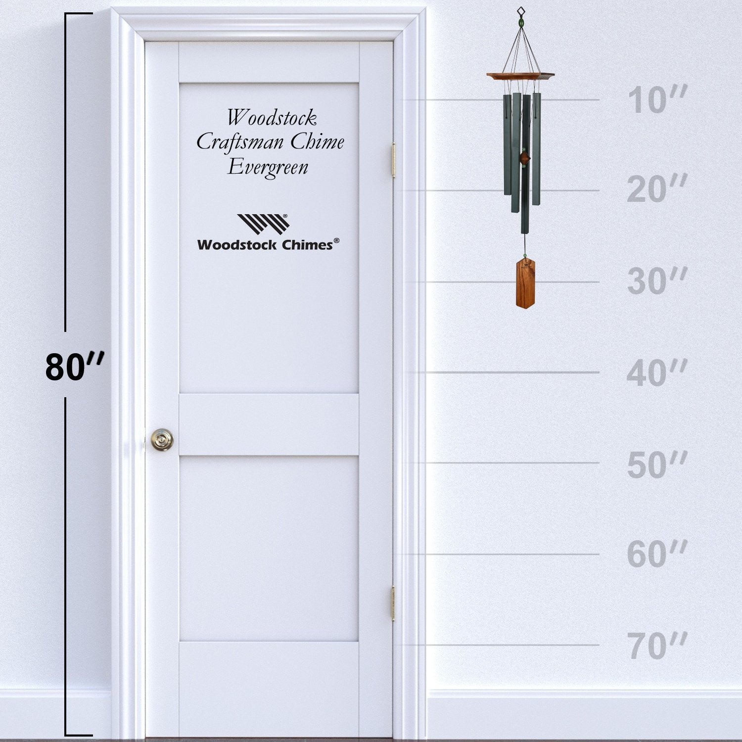 Craftsman Chime - Evergreen proportion image
