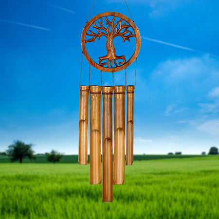 Tree of Life Bamboo Chime proportion image