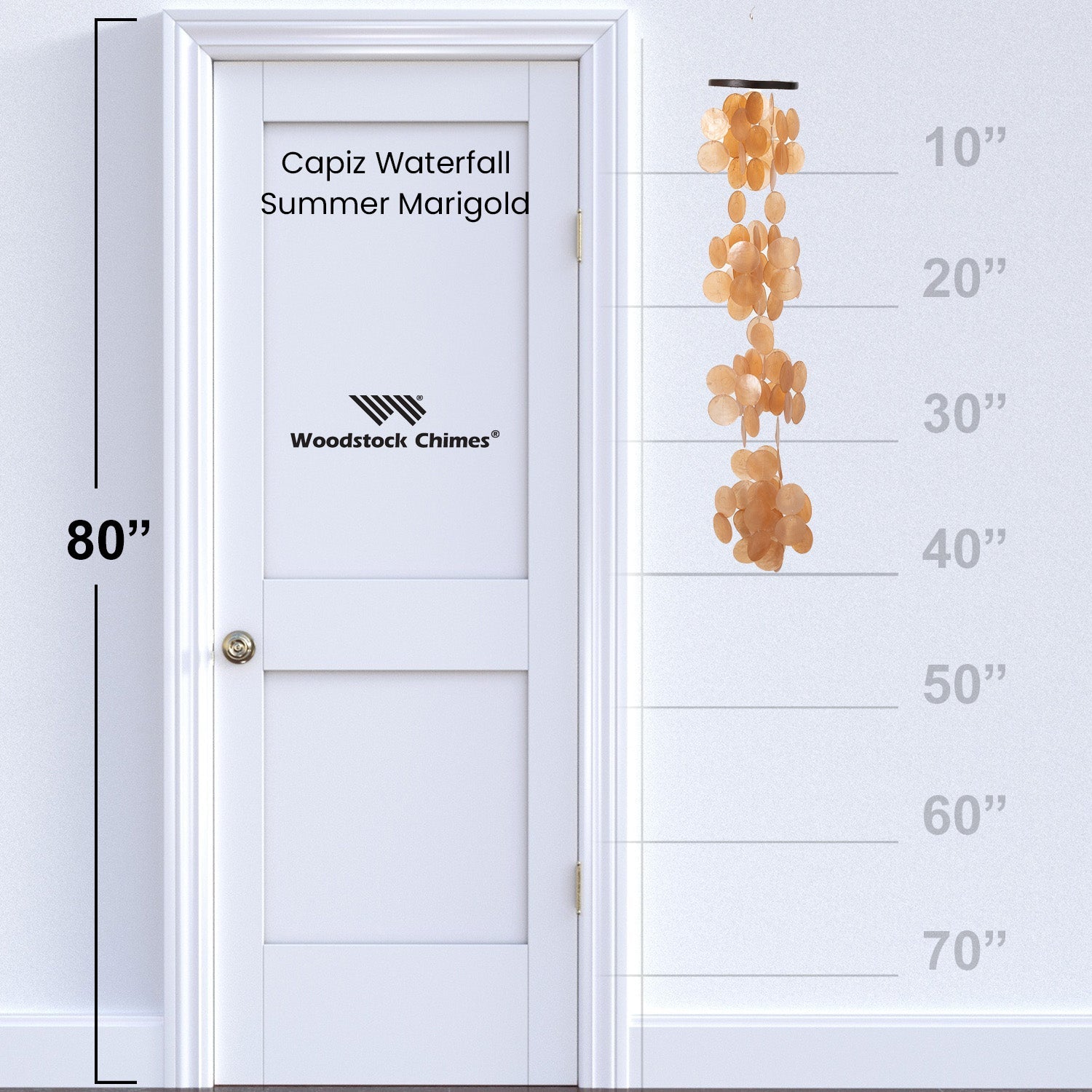Capiz Waterfall - Summer Marigold proportion image