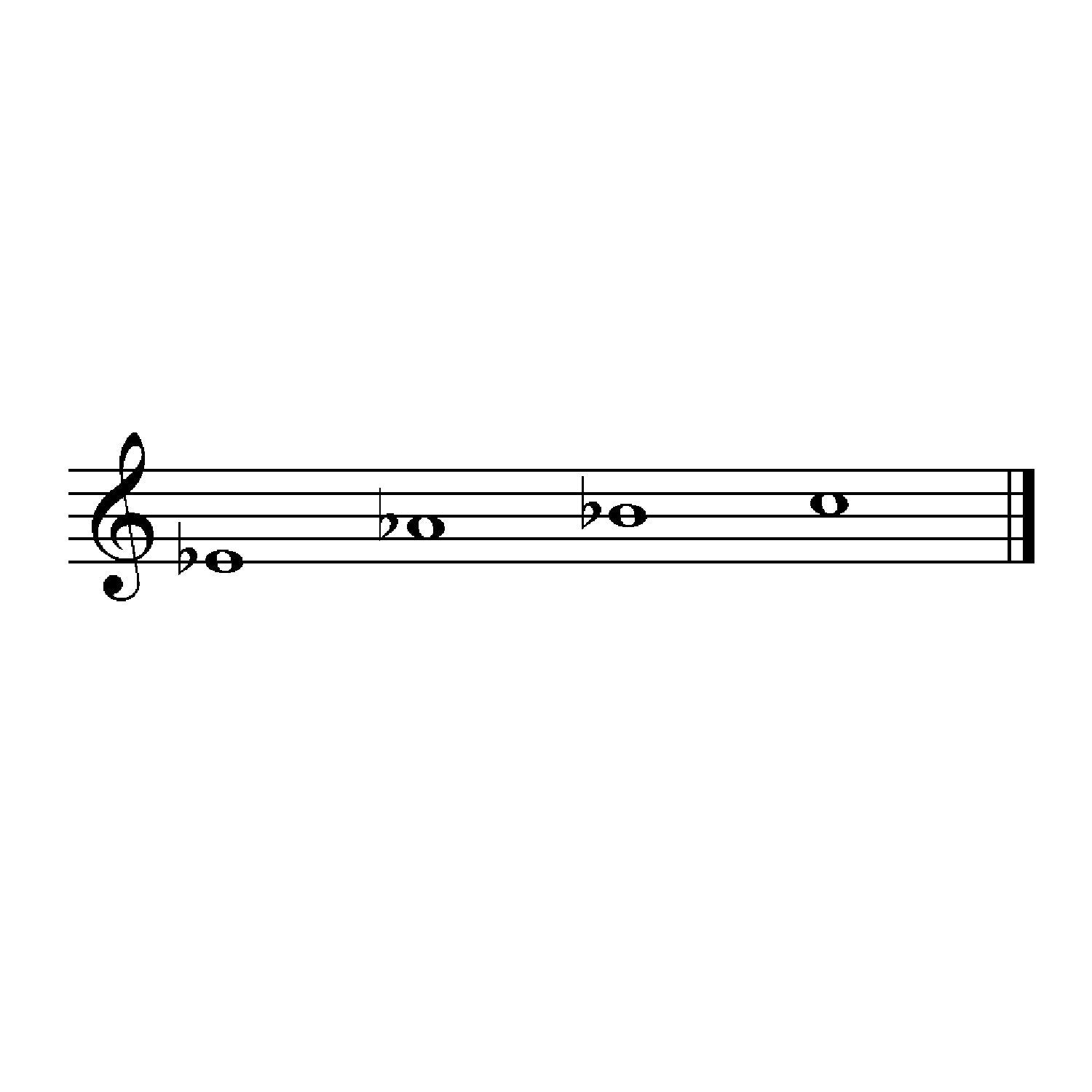 Encore Chimes of Saturn - Black musical scale