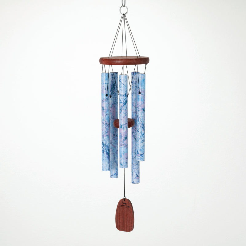 Woodstock Décor Chime™ - Sky Blue Marble