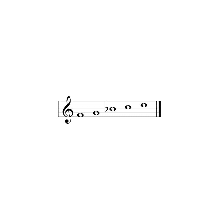 Garden Chime™ - Dahlia musical scale image