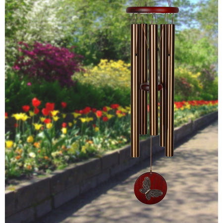 Habitats Chime - Bronze, Butterfly musical scale