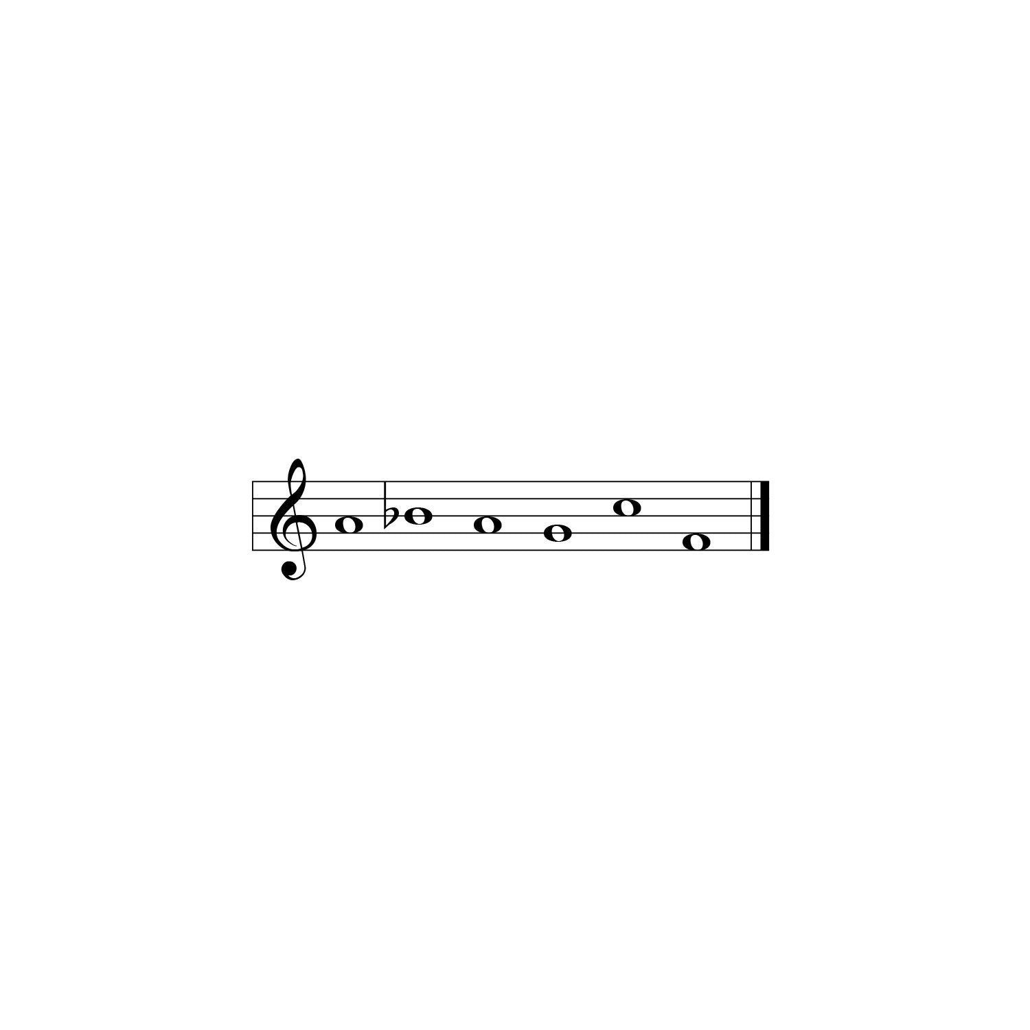 Moonlight Sonata Chime musical scale