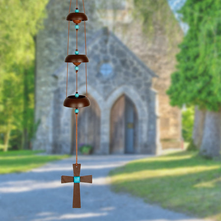 Woodstock Temple Bells - Rustic, Cross proportion image