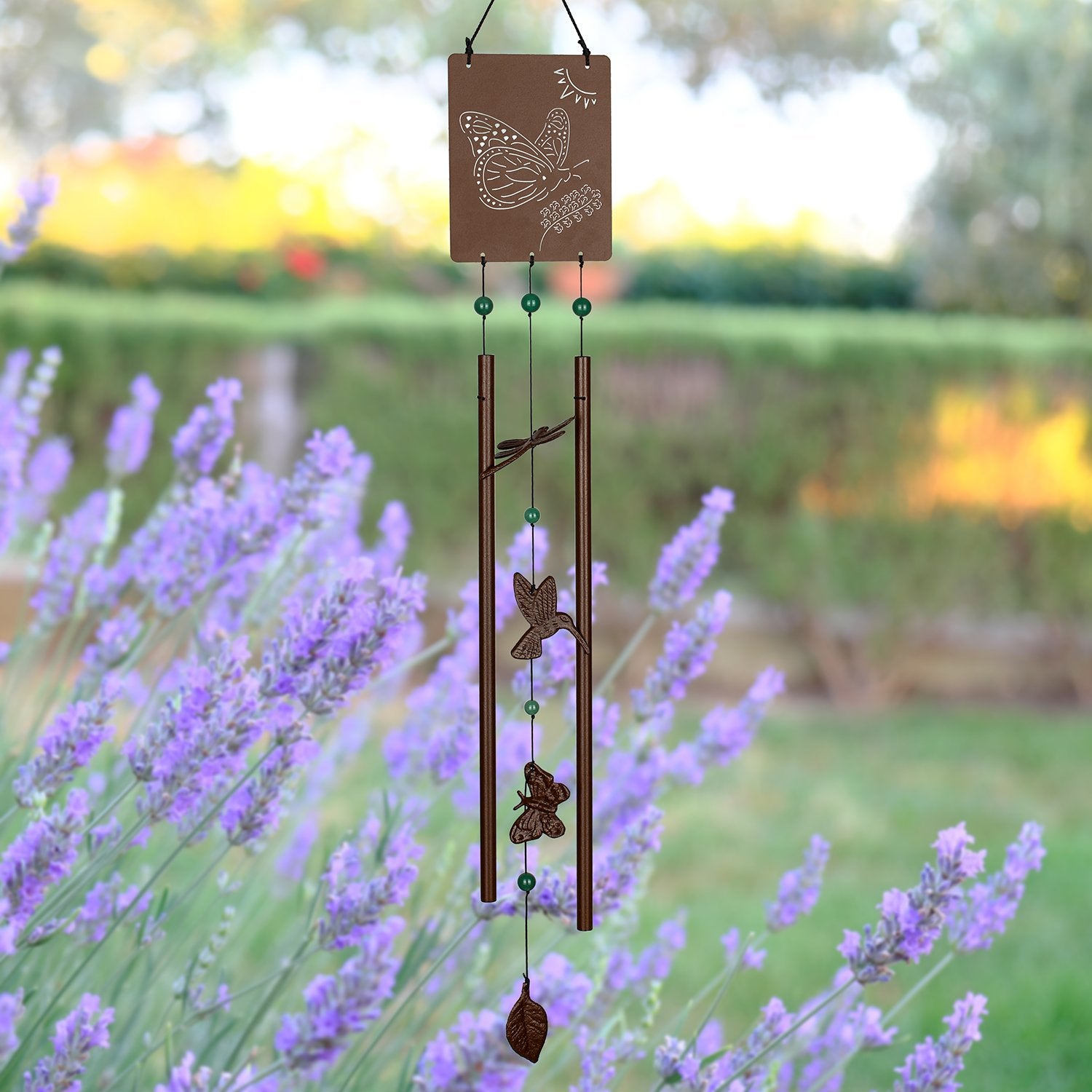 Victorian Garden Chime™ - Small, Butterfly lifestyle image