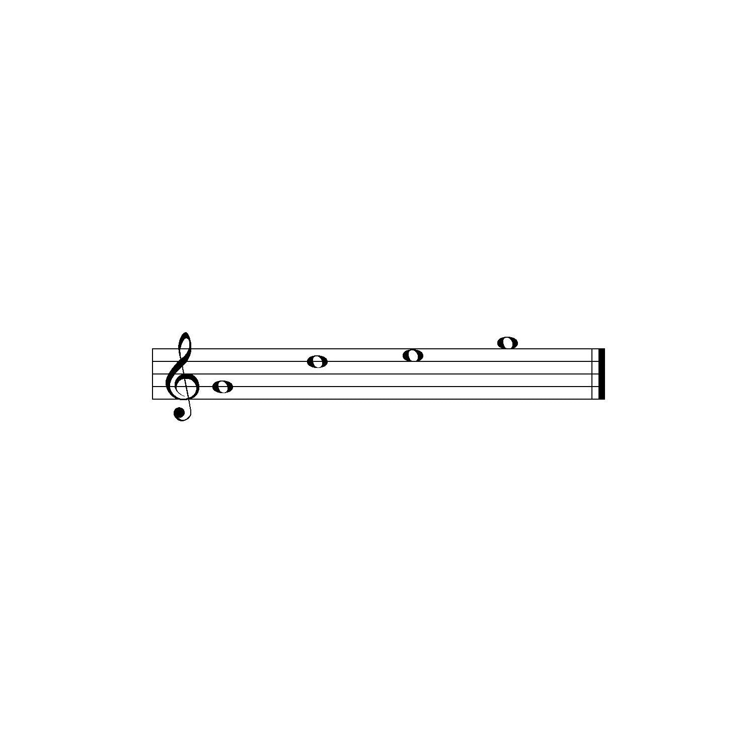 Amethyst Chime - Medium musical scale